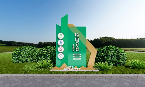 垃圾分类标识牌设计5