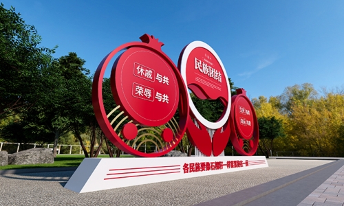 民族团结铸牢文化园设计46