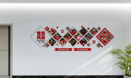 照片墙设计，风采墙设计34