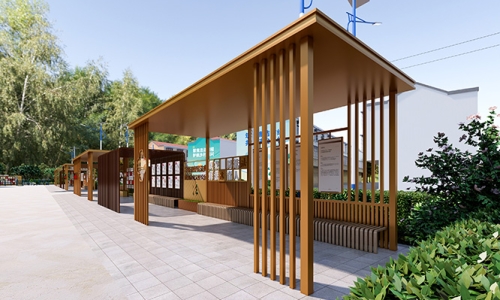 法治广场法治长廊设计法治标识设计185