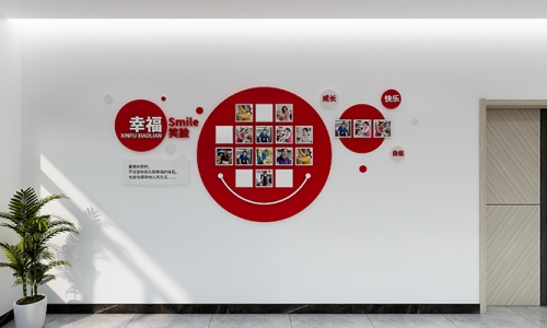 照片墙设计，风采墙设计1